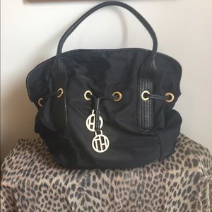 Large TOMMY HILFIGER Tote Drawstring Hangbag